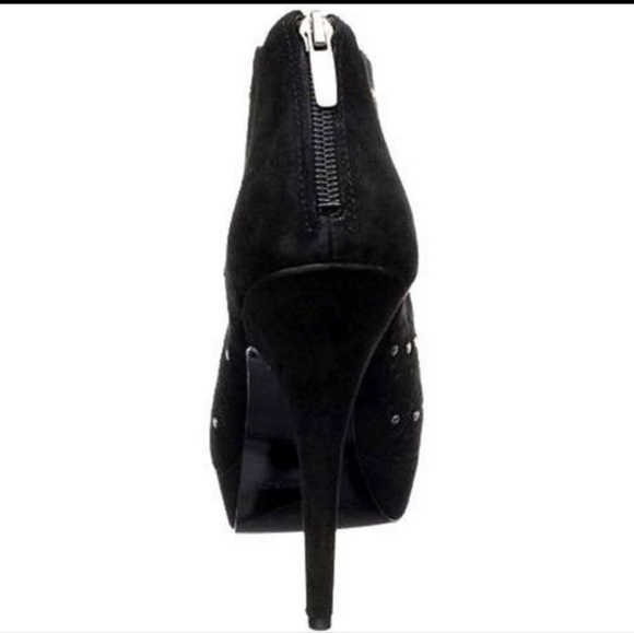 ENZO ANGIOLINI Peep Toe Booties Ankle Boots NEW NIB 9.5 - Picture 4 of 5